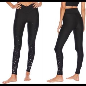Beach Riot Cara moon and star studded leggings